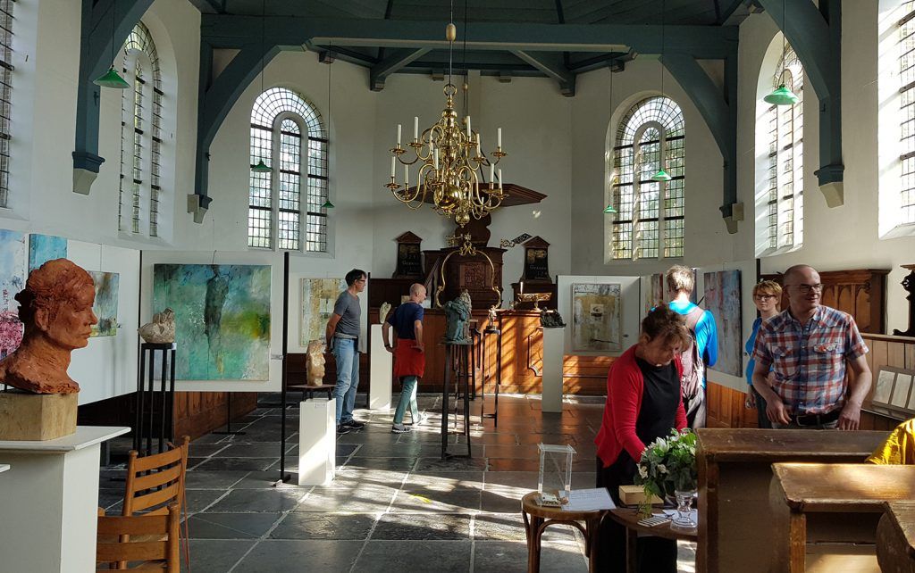 Expositie in Dorpskerk Grootschermer