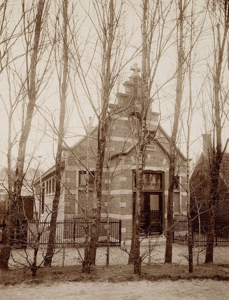 Volksbadhuis van het Witte Kruis. Datering 1895
Onbekend / Collectie Regionaal Archief Alkmaar / FO 1001736.