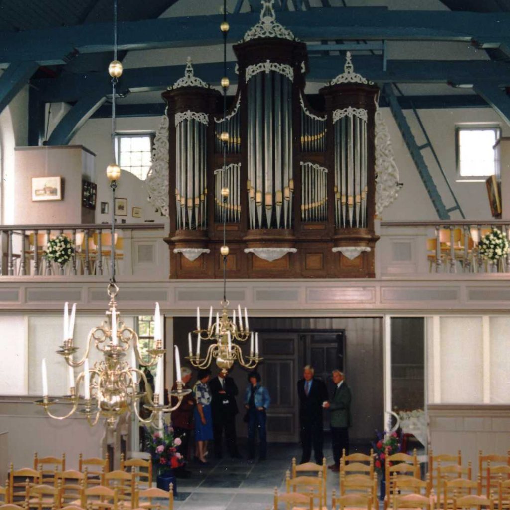 Protestantse Kerk Interieur van de kerk in West-Graftdijk