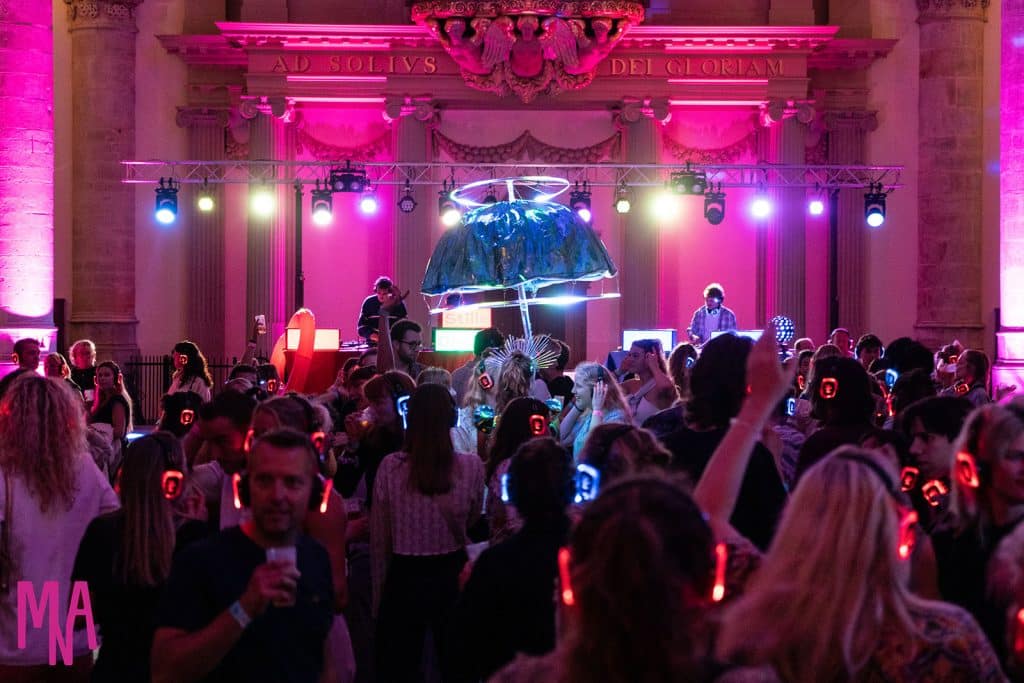 Van God Los met Silent disco Grote Kerk mna2023-93 s