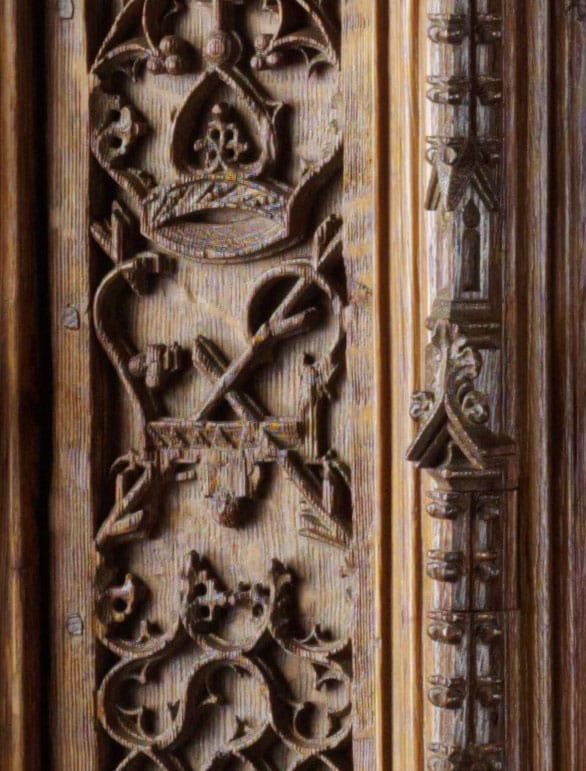 Detail Rijksmuseum Amsterdam dressoir