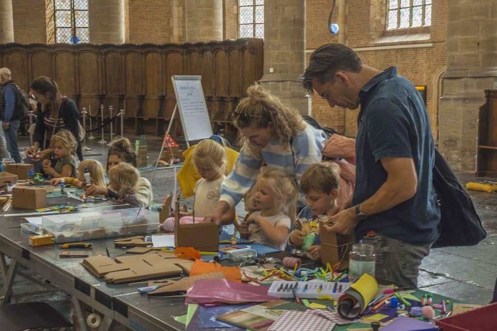 kinderactiviteiten in de Grote Sint Laurenskerk