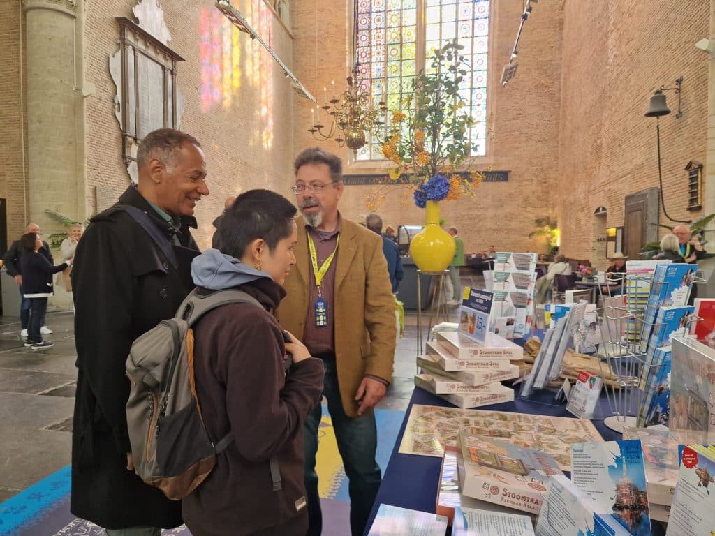 Grote St Laurenskerk erfgoedmarkt Gemeente stand