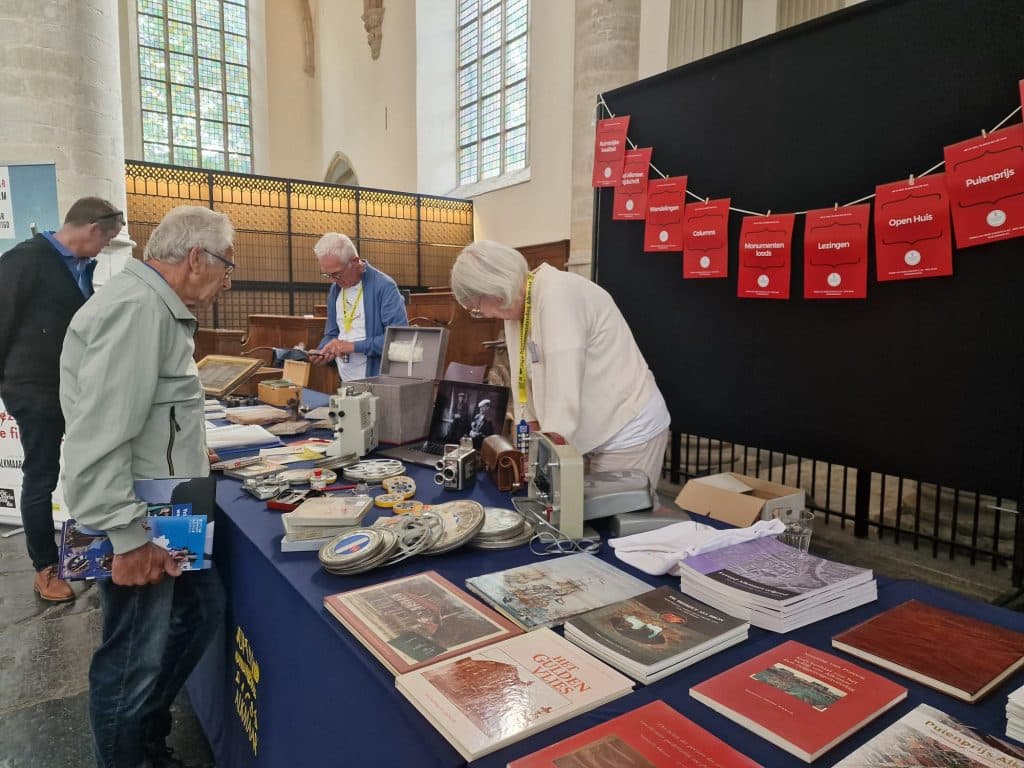 Grote St Laurenskerk erfgoedmarkt historische Vereniging