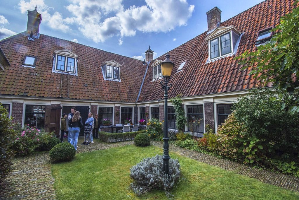 binnentuin van het Huis van Achten