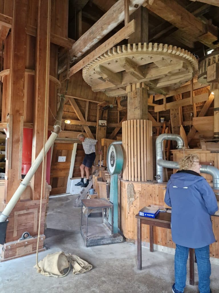 Korenmolen De Otter interieur