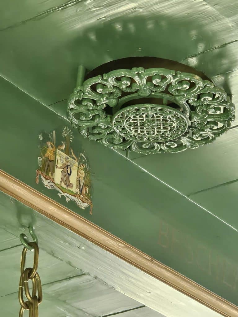 Noorderpolderhuis plafond detail