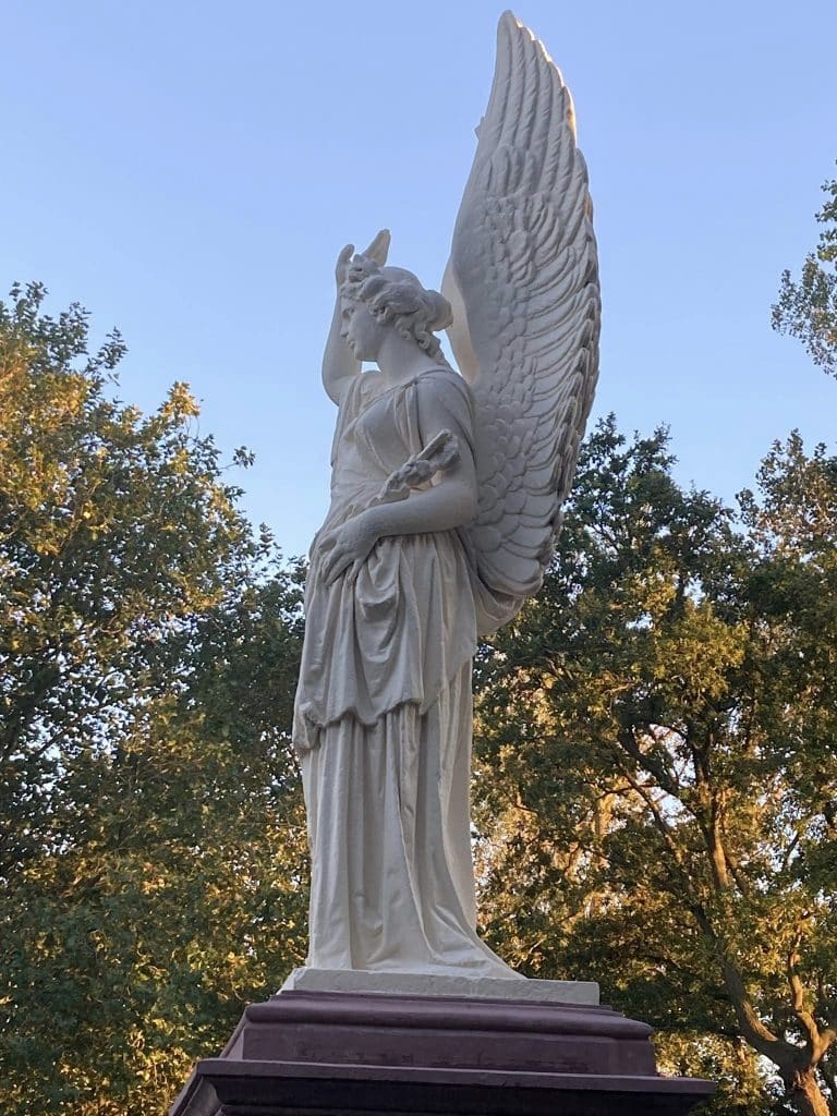 Victorientje in het Victoriepark in Alkmaar.