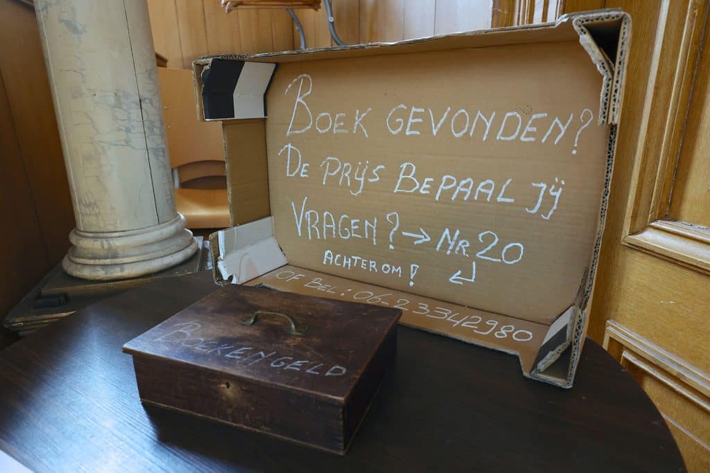 Noordeinder Vermaning Boekenmarkt, je mag zelf de prijs bepalen